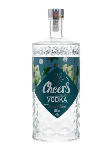 Vodka Cheers Lime & Mint